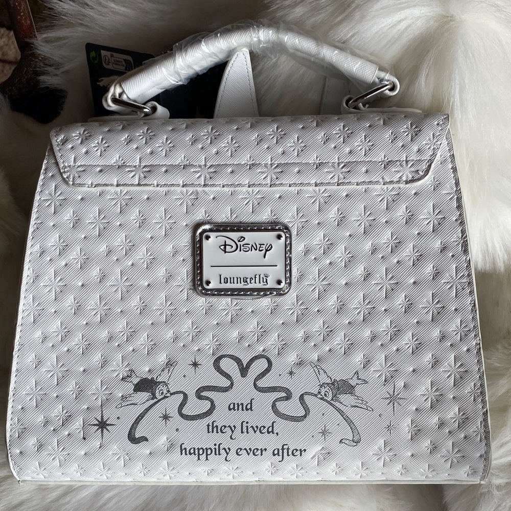 Loungefly White Castle Crossbody Bag - Picture 2 of 8